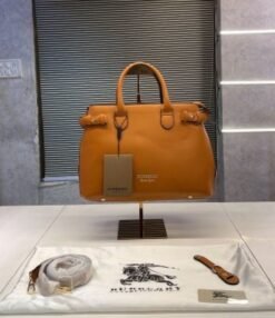 Branded Burbery Banner Print Bag