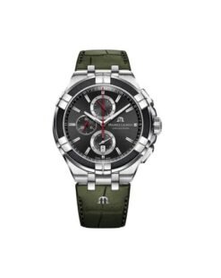 Maurice Lacroix Aikon Chronograph Green AUTHENTIC Store Quality