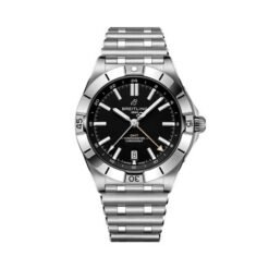 Breitling Chronomat GMT Silver Black (13)