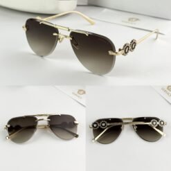 VERSACE gold brown 3096