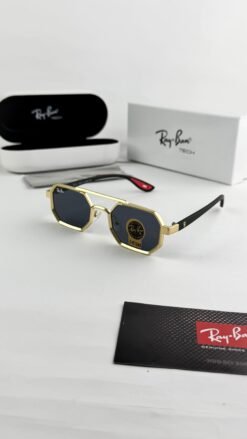 RAYBAN GOLD BLACK 05