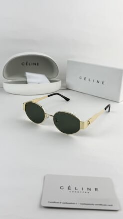 CELINE GOLD GREEN 1006