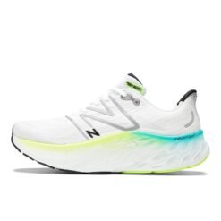 New_ Balance Fresh Foam X More v4 'White Electric Teal'