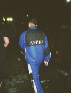 Amir i Blue Back Print Imported Tracksuit