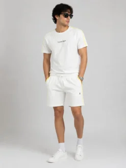 Calvin Klein White Logo Work Premium Cord Set