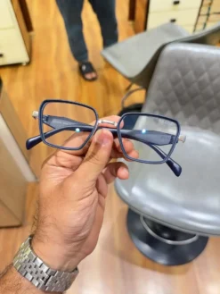 Prada 7381 silver blue plano