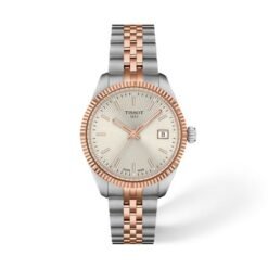 Tissot Ballade 34mm Silver Rose Gold Authentic Store Quality
