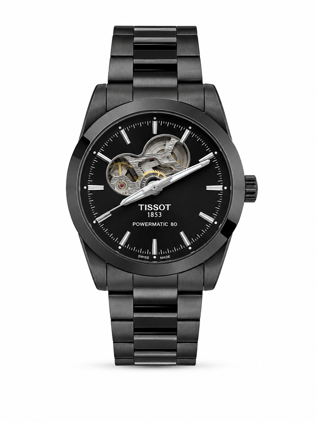TISSOT 1853 POWERMATIC 80 "GENTLEMEN" PREMIUM QUALITY METAL WATCH