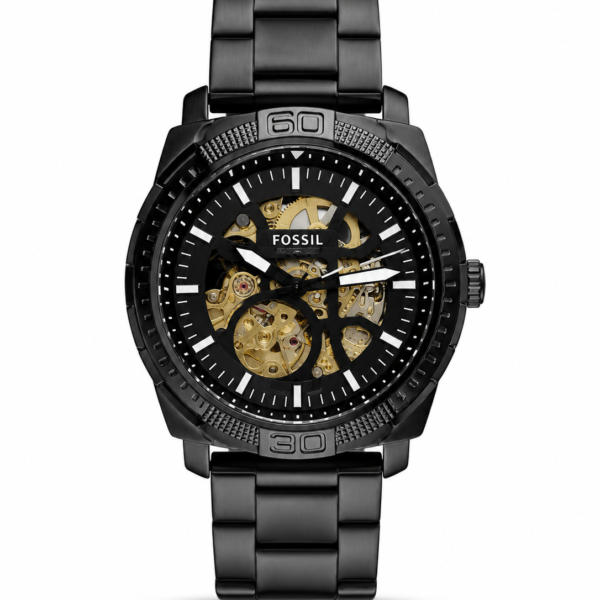 Fossil Black Metal Automatic