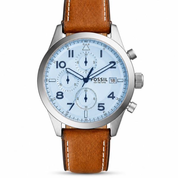 FOSSIL 100 METERS PREMIUM LETHER WRIST WATCH