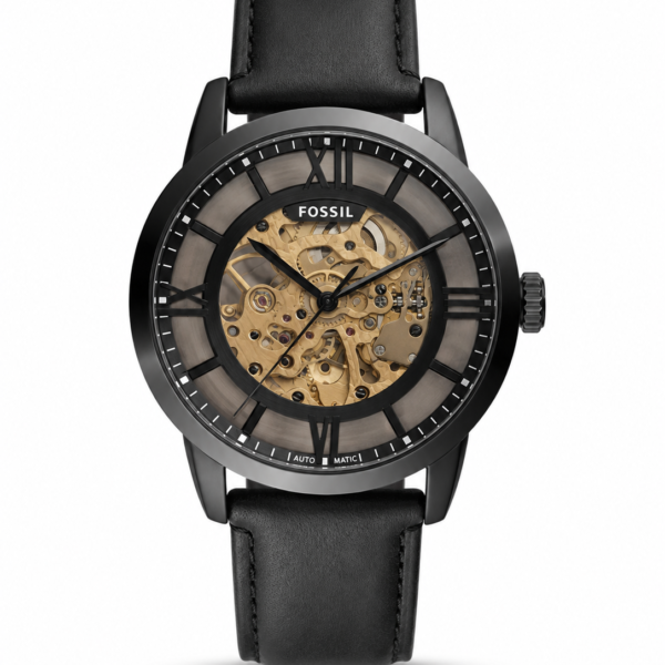 Fossil Brown Leather Automatic Watch