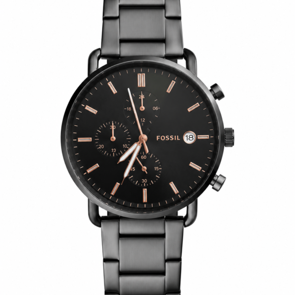 Fossil Black Metal Watch A