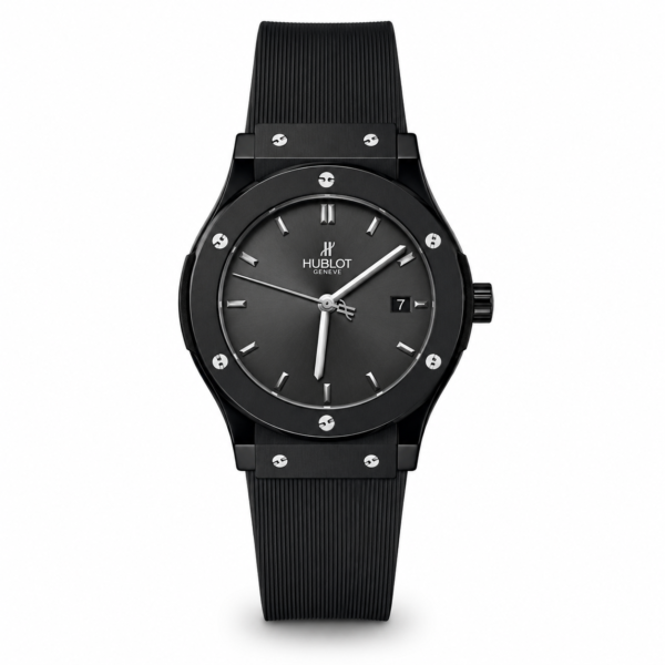 Hublot Black Leather Belt Watch B