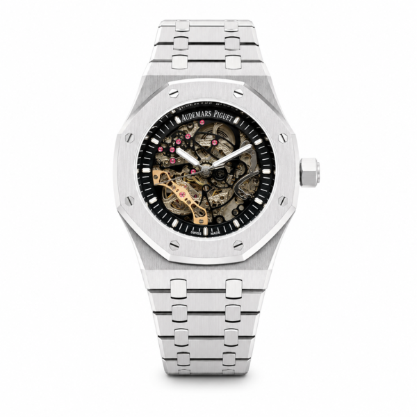 Audemars Piguet Skeleton AP Royal Oak Silver Skeleton Metal